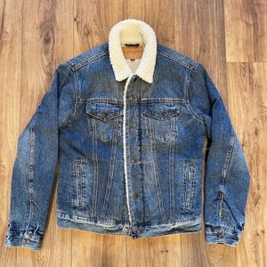 mens sherpa trucker jacket from Lucky Brand